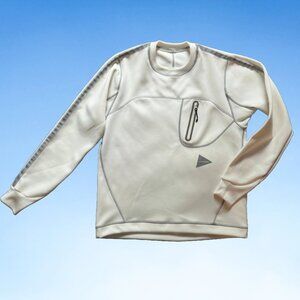 and wander Japanese Technical Sweatshirt,  Sz XS